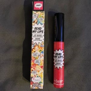 👄 NIB The Balm Read My Lips Lip Gloss 👄